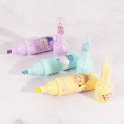 DESTACADOR KAWAII BOTELLA (6 unidades)