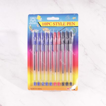 LAPIZ GEL BASICO COLOR (10 unidades)