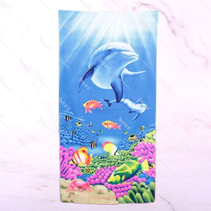 TOALLA 70X140 DELFIN X1