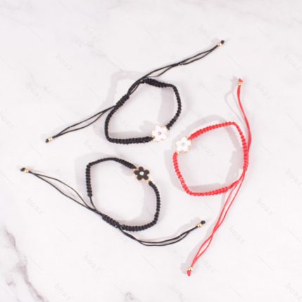 PULSERA SAKURA NEGRO (docena)