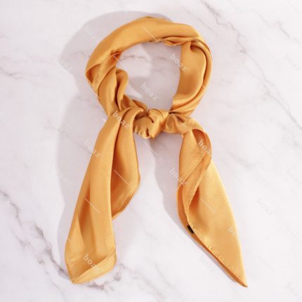 PAÑUELO 70X70 MOSTAZA X1