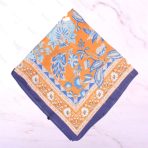 PAÑUELO FLOR NARANJOAZUL X1 - Imagen 3