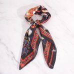 PAÑUELO FLOR NEGRO X1