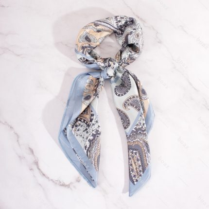 PAÑUELO ETNICO CELESTE X1