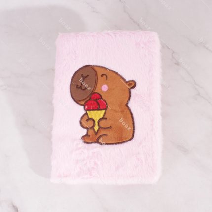 LIBRETA CAPY PIEL ROSA 2 (unidad)