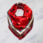 PAÑUELO 50X50 LUNAR CADENA OJO