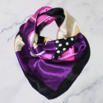 PAÑUELO 50X50 LINEAS Y LUNARES