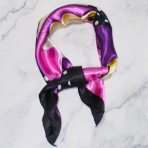 PAÑUELO 50X50 LINEAS Y LUNARES - Imagen 2