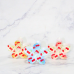 TIBURON FLOR GUINDA X12