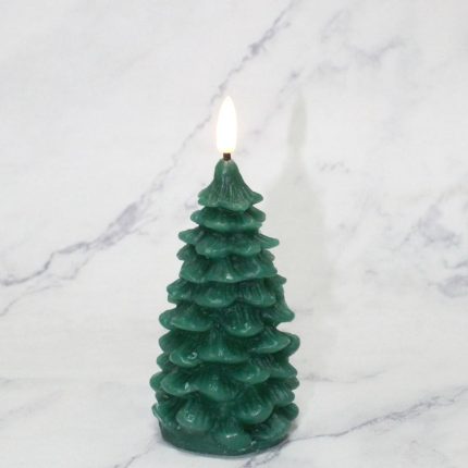 VELA NAVIDAD VERDE X1