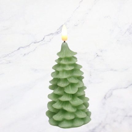 VELA NAVIDAD VERDECLARO X1