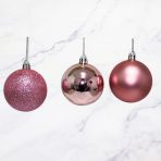 ESFERA 6CM ROSA X12 - Imagen 2