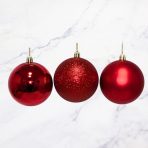 ESFERA 8CM ROJA X6 - Imagen 2