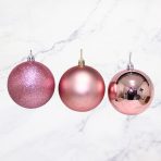 ESFERA 8CM ROSA X6 - Imagen 2