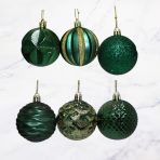 ESFERA 6CM VERDE X12
