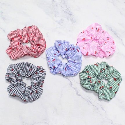 COLET XL GUINDA  CUADROS X12